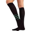 imageCOTTON COMPRESSION SOCKS  FLIGHT TRAVEL SOCKS  1416 mmHg  BLUE GREY BLACK  S M L XL XXL  ITALIAN SOCKS Black