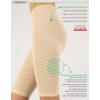 imageCALZITALY Anticellulite Shaper Shorts with Massage Effect  S M L XL  Skin Black  Made in Italy