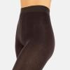 imageCALZITALY Cashmere Wool Tights  Fleece Lined Warm Pantyhose for Women S M L XL XXL 3XL 4XL 150 DENBrown
