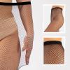 imageCALZITALY FISHNET TIGHTS  RETRO STYLE TIGHTS  VINTAGE PANTYHOSE  BLACK SKIN  SM LXL  ITALIAN HOSIERY 