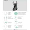 imageCALZITALY Seamless Anticellulite Shaping Bodysuit  White Black Skin  S M L XL  Made in Italy 