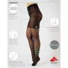 imageCALZITALY Support Plus Size Pantyhose  Medium Compression Tights Curvy  L XL XXL  Black  40 DEN  Made in Italy XXL Black