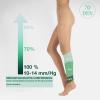 image1014 mmHg GRADUATED COMPRESSION PANTYHOSE  70 DEN  S M L XL XXL  BLACK SKIN  ITALIAN HOSIERY SKIN