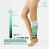 imageCOMPRESSION THIGH HIGH STOCKINGS 1014 mmHg  70 DEN  BLACK SKIN  S M L XL  ITALIAN HOSIERY SKIN