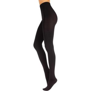 imageWINTER TIGHTS  THICK OPAQUE TIGHTS  MICROFIBER 3D PANTYHOSE  200 DEN  BLACK  SM LXL  MADE IN ITALY 