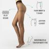 image:imageCALZITALY Womens tights Sheer Nylons Summer Pantyhose Stockings 8DEN Natural Natural Tane S M L Made in Italy L BLACK