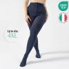image:imageCALZITALY Cashmere Wool Tights  150 DEN Opaque Fleece Lined Warm  Multi Color Pantyhose for Women S  4XLBlue
