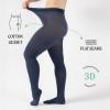 image:imageCALZITALY Cashmere Wool Tights  150 DEN Opaque Fleece Lined Warm  Multi Color Pantyhose for Women S  4XLBlue