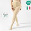 image:imageCALZITALY Cashmere Wool Tights  150 DEN Opaque Fleece Lined Warm  Multi Color Pantyhose for Women S  4XLIvory