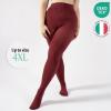 image:imageCALZITALY Cashmere Wool Tights  150 DEN Opaque Fleece Lined Warm  Multi Color Pantyhose for Women S  4XLWine
