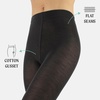 image:imageCALZITALY Woman Merino Wool Tights 100 DEN Warm Tights Multicolor Winter Pantyhose S  XL  Made in ItalyGrey