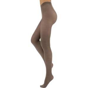 image:imageCALZITALY Woman Merino Wool Tights 100 DEN Warm Tights Multicolor Winter Pantyhose S  XL  Made in ItalyBeige