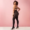 image:imageCALZITALY HIGH WAIST PANTYHOSE  OPAQUE SHAPING TIGHTS  WINTER PANTYHOSE  80 DEN  BLACK  S M L XL  ITALIAN HOSIERY Black