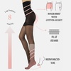 image:imageCALZITALY High Waist Tights Tummy Control Top  20 Denier Shaping Pantyhose Sheer Shaping Tights for Women All Day UseBlack