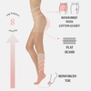image:imageCALZITALY High Waist Tights Tummy Control Top  20 Denier Shaping Pantyhose Sheer Shaping Tights for Women All Day UseSkin