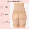 image:imageCALZITALY High Waist Tights Tummy Control Top  20 Denier Shaping Pantyhose Sheer Shaping Tights for Women All Day UseSkin