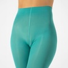 image:imageCALZITALY Opaque Colour Tights  80 DEN Thick Tights Microfiber Pantyhose S  4XL Available in Plus size  Italian HosieryAqua Green