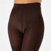 image:imageCALZITALY Opaque Colour Tights  80 DEN Thick Tights Microfiber Pantyhose S  4XL Available in Plus size  Italian HosieryBrown