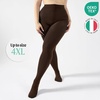 image:imageCALZITALY Opaque Colour Tights  80 DEN Thick Tights Microfiber Pantyhose S  4XL Available in Plus size  Italian HosieryBrown