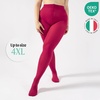 image:imageCALZITALY Opaque Colour Tights  80 DEN Thick Tights Microfiber Pantyhose S  4XL Available in Plus size  Italian HosieryCherry Pink