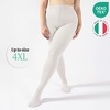image:imageCALZITALY Opaque Colour Tights  80 DEN Thick Tights Microfiber Pantyhose S  4XL Available in Plus size  Italian HosieryCream