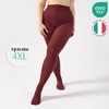 image:imageCALZITALY Opaque Colour Tights  80 DEN Thick Tights Microfiber Pantyhose S  4XL Available in Plus size  Italian HosieryGarnet Red