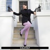 image:imageCALZITALY Opaque Colour Tights  80 DEN Thick Tights Microfiber Pantyhose S  4XL Available in Plus size  Italian HosieryLilac