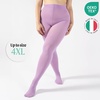 image:imageCALZITALY Opaque Colour Tights  80 DEN Thick Tights Microfiber Pantyhose S  4XL Available in Plus size  Italian HosieryLilac