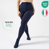 image:imageCALZITALY Opaque Colour Tights  80 DEN Thick Tights Microfiber Pantyhose S  4XL Available in Plus size  Italian HosieryNavy