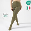 image:imageCALZITALY Opaque Colour Tights  80 DEN Thick Tights Microfiber Pantyhose S  4XL Available in Plus size  Italian HosieryOlive Green