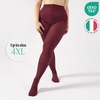 image:imageCALZITALY Opaque Colour Tights  80 DEN Thick Tights Microfiber Pantyhose S  4XL Available in Plus size  Italian HosieryWine