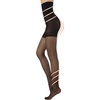 image:imageCALZITALY High Waist Tights Tummy Control Top  20 Denier Shaping Pantyhose Sheer Shaping Tights for Women All Day UseBlack
