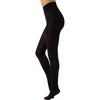 image:imageCALZITALY Opaque Colour Tights  80 DEN Thick Tights Microfiber Pantyhose S  4XL Available in Plus size  Italian HosieryBlack