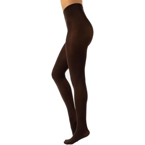 image:imageCALZITALY Opaque Colour Tights  80 DEN Thick Tights Microfiber Pantyhose S  4XL Available in Plus size  Italian HosieryBrown