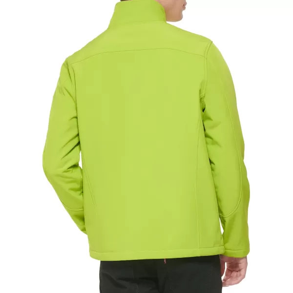 GUESS Mens Softshell Long Sleeve JacketLime