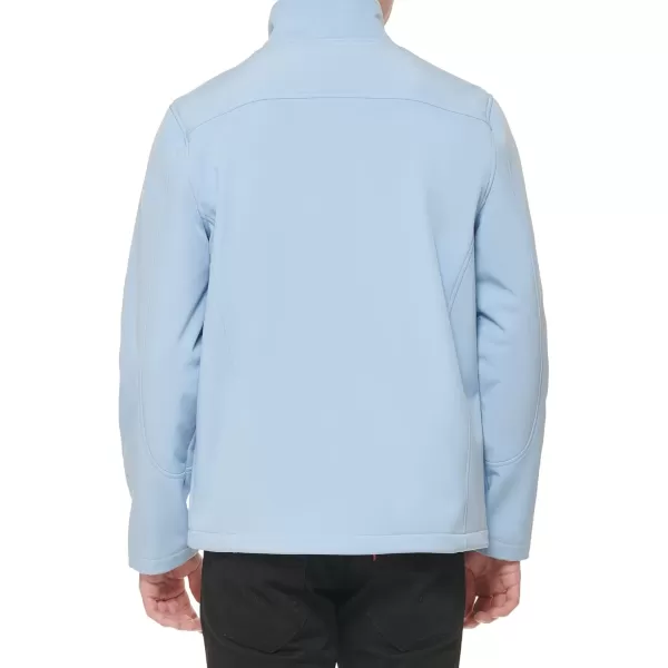 GUESS Mens Softshell Long Sleeve JacketPowder Blue