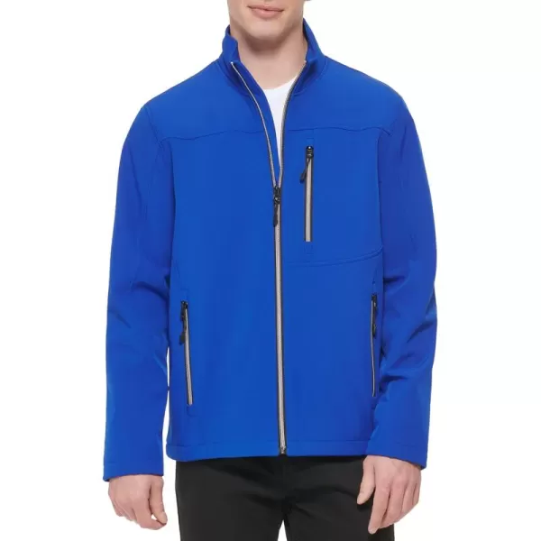 GUESS Mens Softshell Long Sleeve JacketIndigo