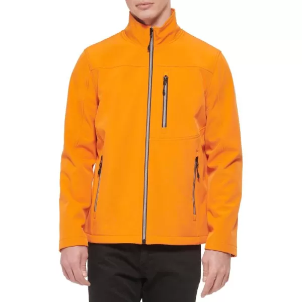 GUESS Mens Softshell Long Sleeve JacketPumpkin