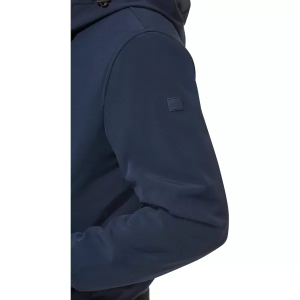 Dockers Mens Softshell Sherpa Lined Bomber JacketNavy