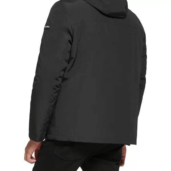 Calvin Klein Mens Arctic Faille 3 in 1 Systems JacketBlack