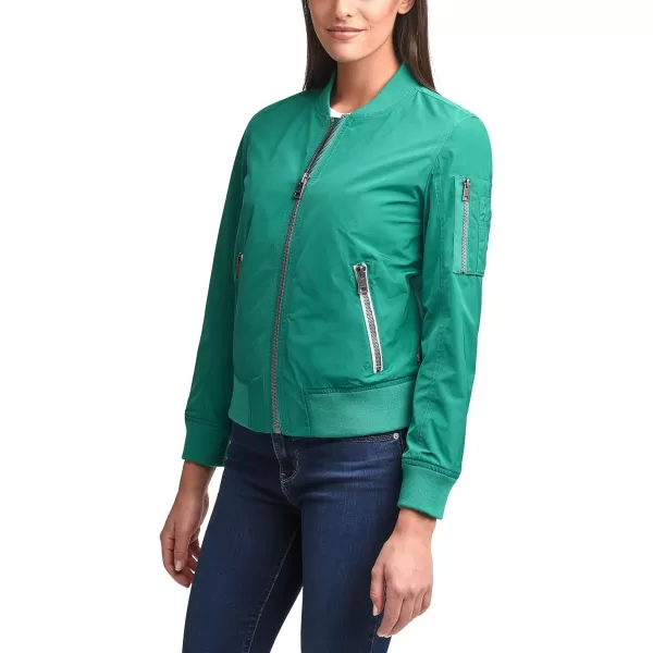 Levis Womens Melanie Newport Bomber Jacket Regular  Plus SizeEmerald Green