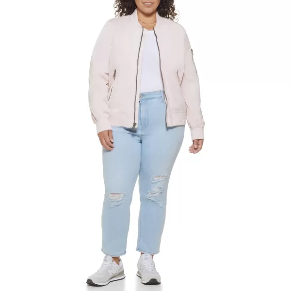 Levis Womens Melanie Newport Bomber Jacket Regular  Plus SizePeach Blossom