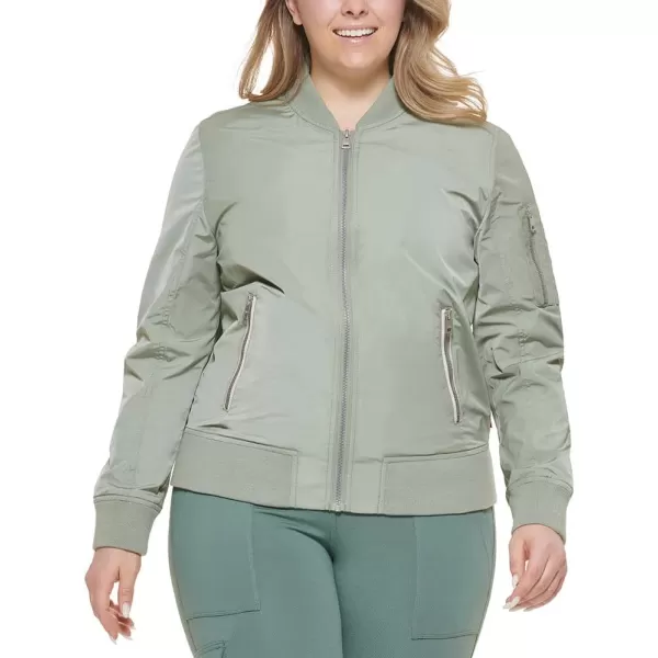 Levis Womens Melanie Newport Bomber Jacket Regular  Plus SizeSea Green