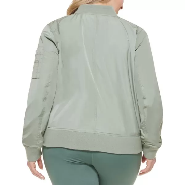 Levis Womens Melanie Newport Bomber Jacket Regular  Plus SizeSea Green