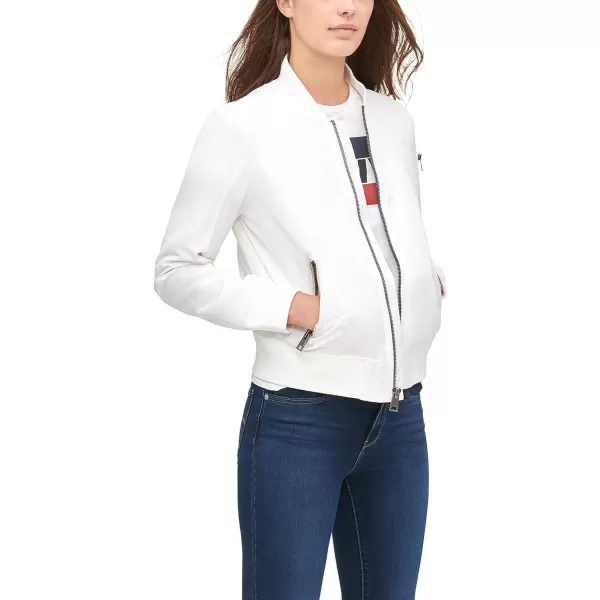 Levis Womens Melanie Newport Bomber Jacket Regular  Plus SizeWhite