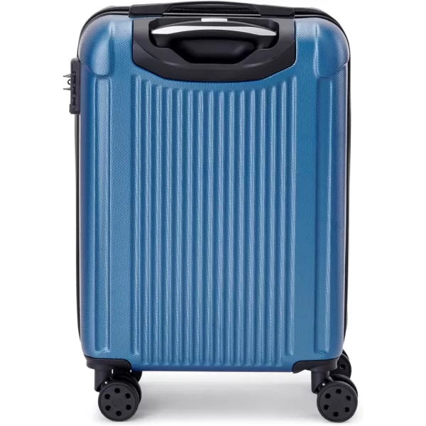 Marc New York Lotus 21 Upright Luggage Blue Steel Carry OnCarry On Blue Steel