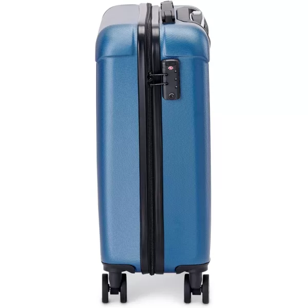 Marc New York Lotus 21 Upright Luggage Blue Steel Carry OnCarry On Blue Steel