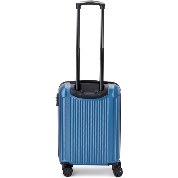 Marc New York Lotus 21 Upright Luggage Blue Steel Carry OnCarry On Blue Steel