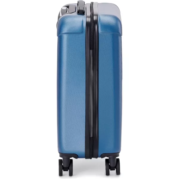 Marc New York Lotus 21 Upright Luggage Blue Steel Carry OnCarry On Blue Steel