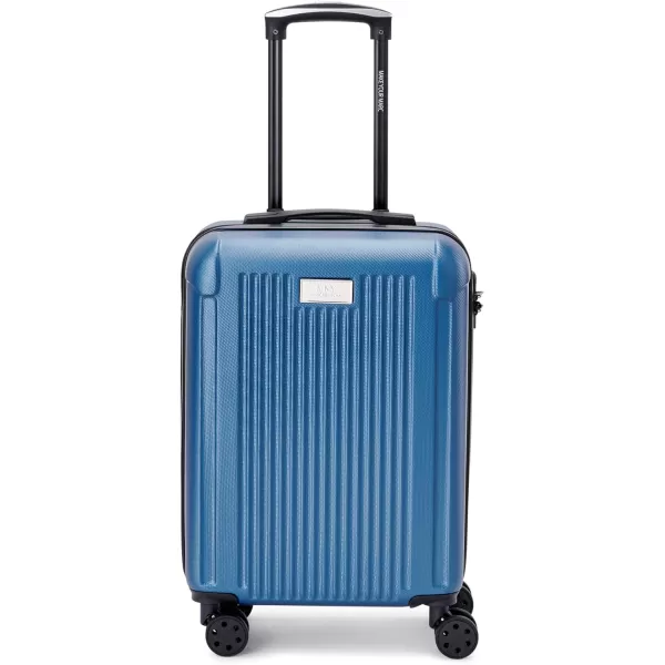 Marc New York Lotus 21 Upright Luggage Blue Steel Carry OnCarry On Blue Steel